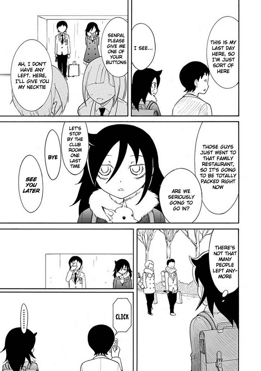 It's Not My Fault That I'm Not Popular! Chapter 37 page 11 - Chapter 37: Mourning 37: Because I'm Not Popular, I'll Go to the Graduation Ceremony