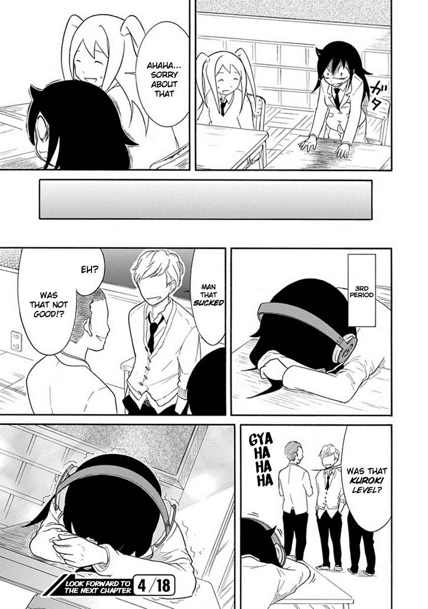 It's Not My Fault That I'm Not Popular! Chapter 39 page 13 - Chapter 39: Mourning 39: Because I'm Not Popular, I'll Introduce Myself