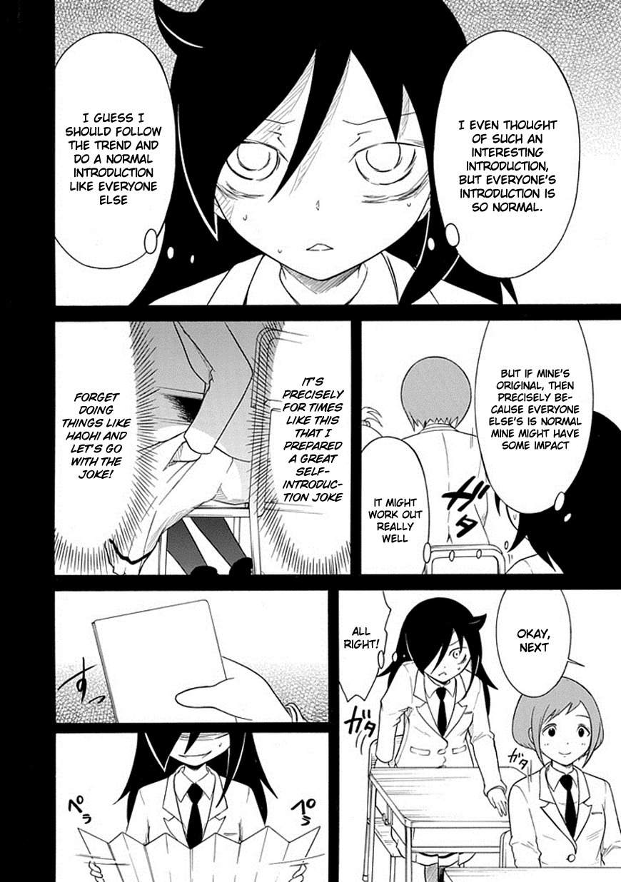 It's Not My Fault That I'm Not Popular! Chapter 39 page 2 - Chapter 39: Mourning 39: Because I'm Not Popular, I'll Introduce Myself