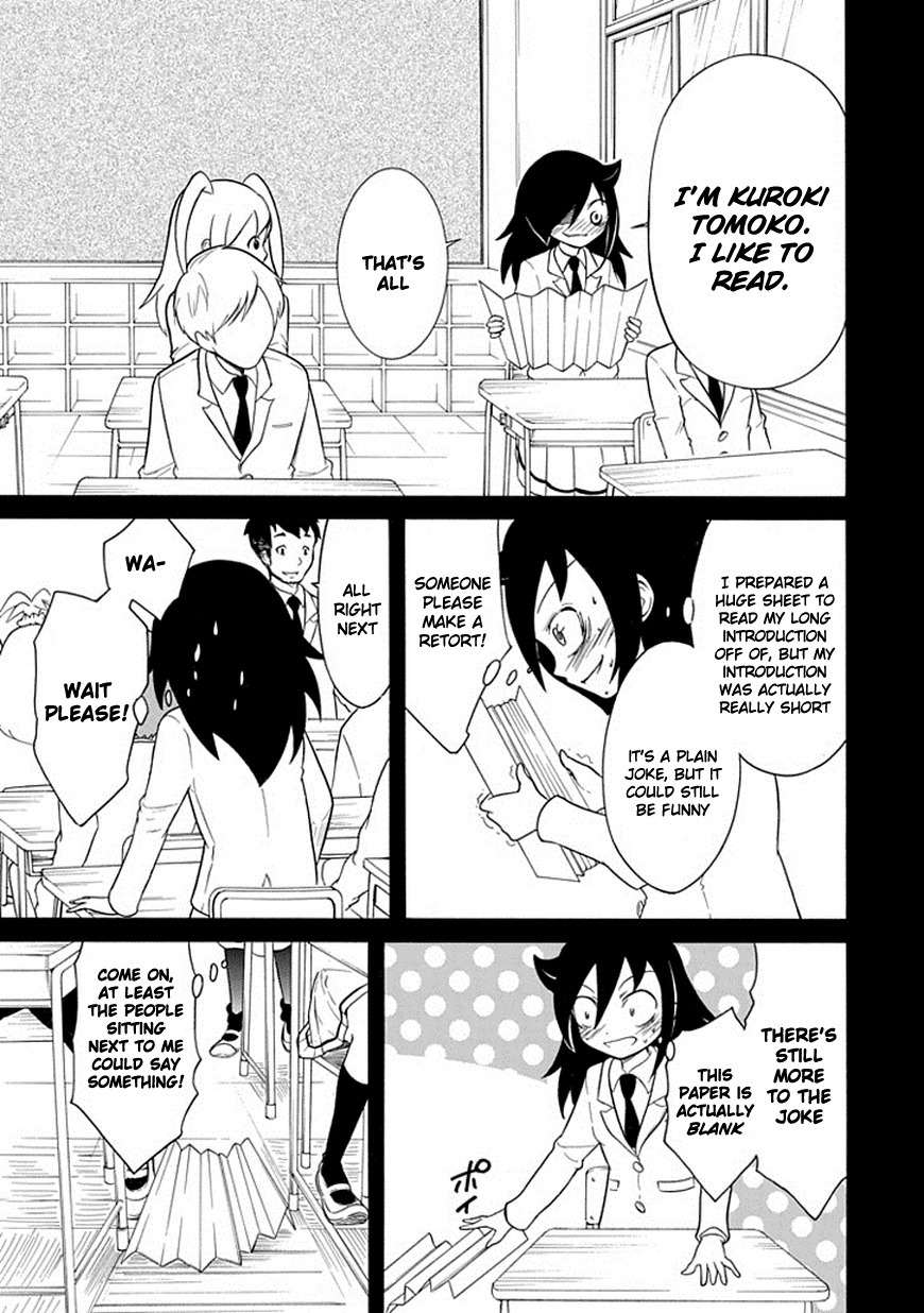 It's Not My Fault That I'm Not Popular! Chapter 39 page 3 - Chapter 39: Mourning 39: Because I'm Not Popular, I'll Introduce Myself