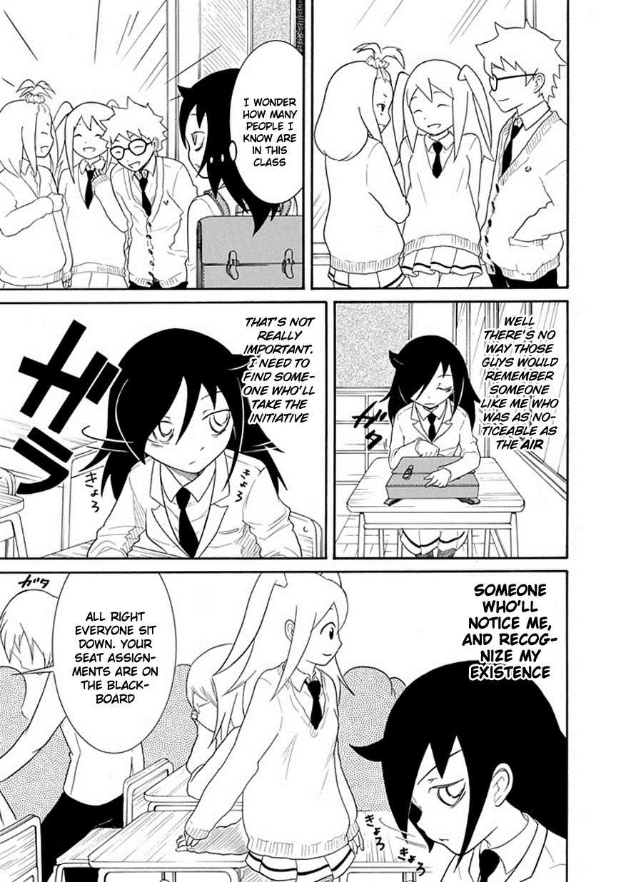 It's Not My Fault That I'm Not Popular! Chapter 39 page 7 - Chapter 39: Mourning 39: Because I'm Not Popular, I'll Introduce Myself