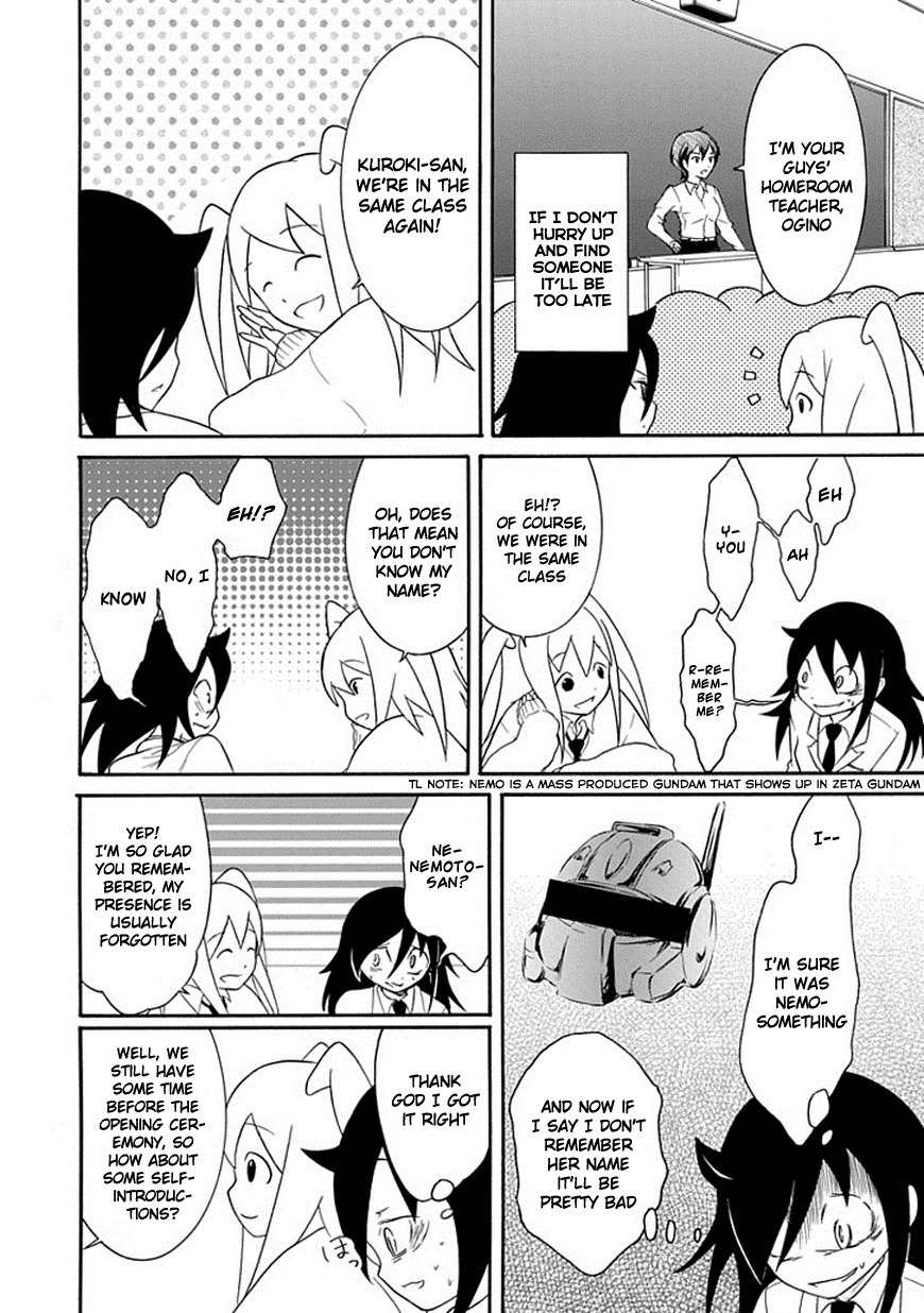 It's Not My Fault That I'm Not Popular! Chapter 39 page 8 - Chapter 39: Mourning 39: Because I'm Not Popular, I'll Introduce Myself