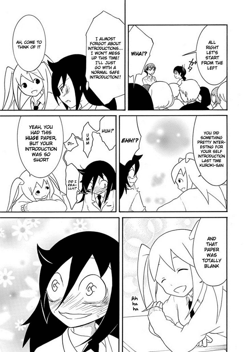 It's Not My Fault That I'm Not Popular! Chapter 39 page 9 - Chapter 39: Mourning 39: Because I'm Not Popular, I'll Introduce Myself