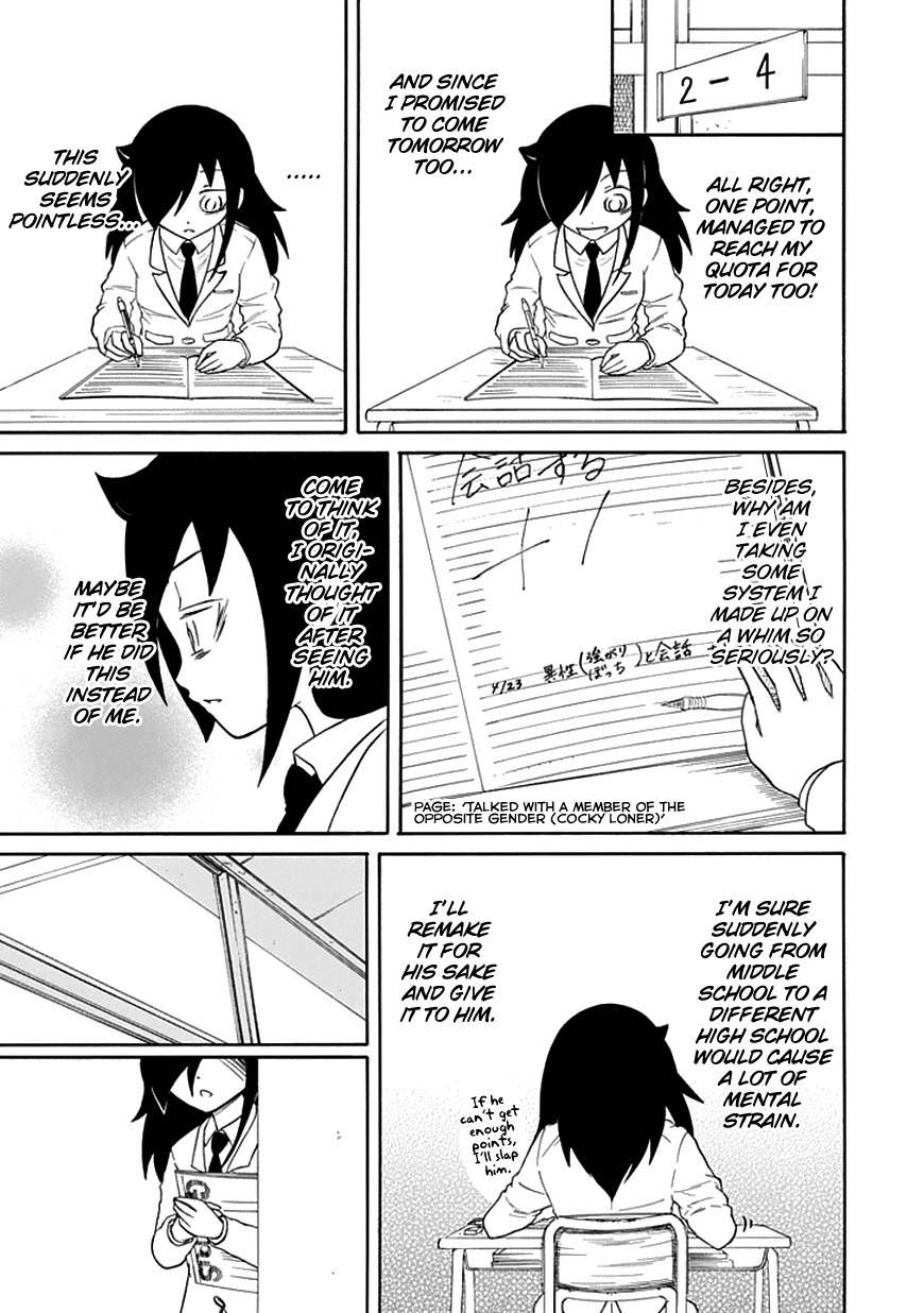 It's Not My Fault That I'm Not Popular! Chapter 41 page 13 - Chapter 41: Mourning 41: Because I'm Not Popular, I'll Make a Point System