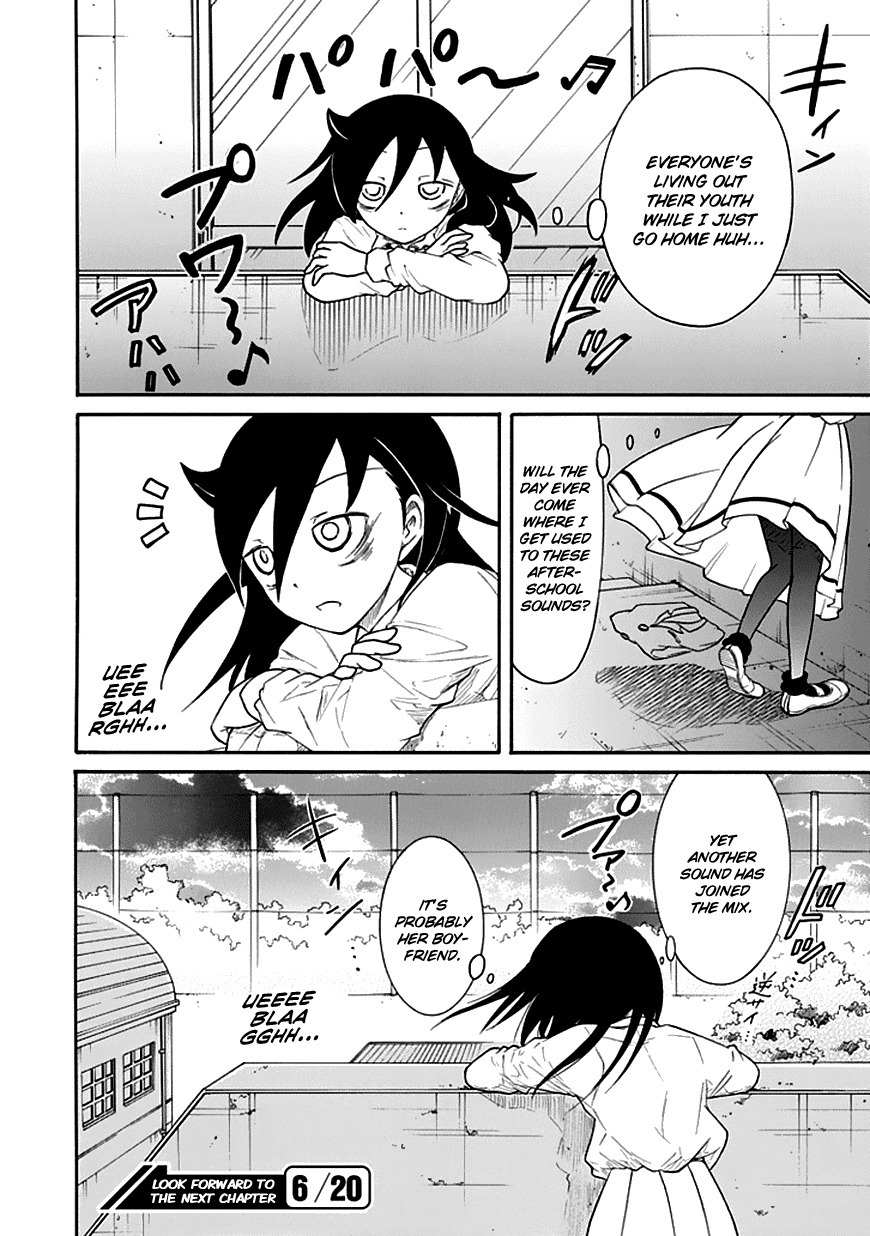 It's Not My Fault That I'm Not Popular! Chapter 42 page 16 - Chapter 42: Mourning 42: Because I'm Not Popular, I'll Casually Spend My Days (As a Second Year)