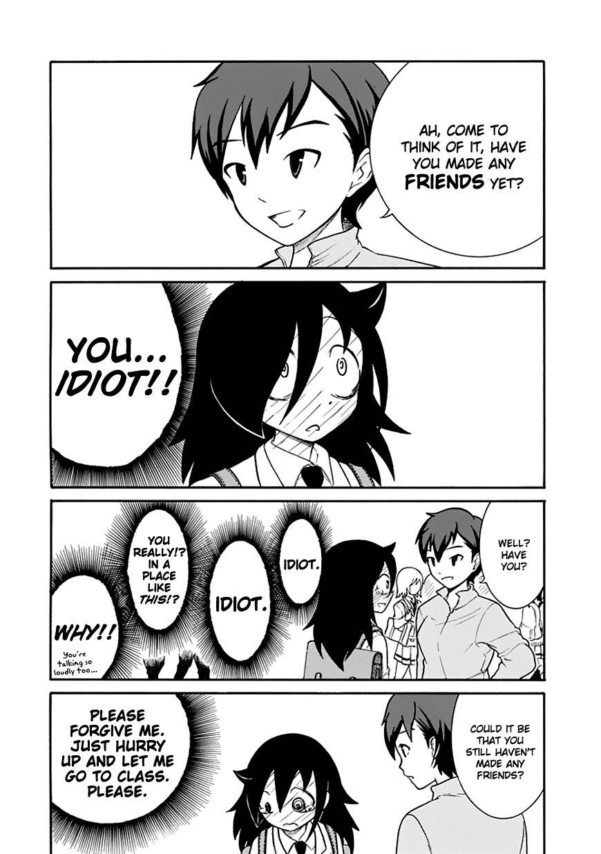 It's Not My Fault That I'm Not Popular! Chapter 42 page 4 - Chapter 42: Mourning 42: Because I'm Not Popular, I'll Casually Spend My Days (As a Second Year)