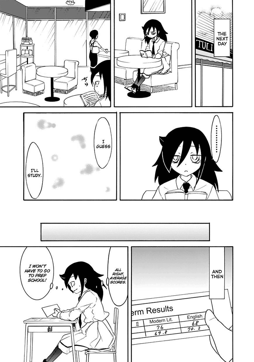 It's Not My Fault That I'm Not Popular! Chapter 44 page 12 - Chapter 44: Mourning 44: Because I'm Not Popular, I'll Study for My Test