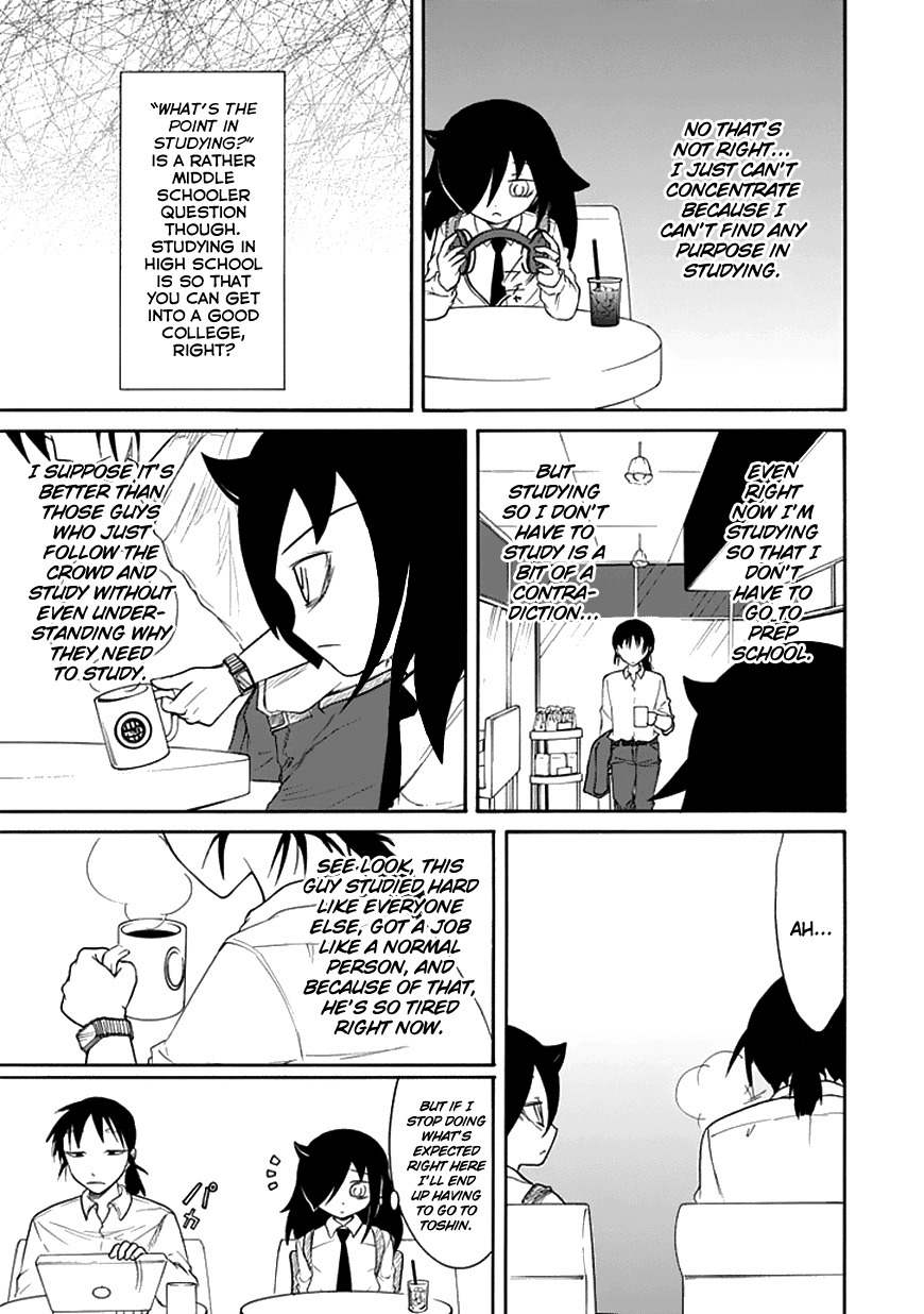 It's Not My Fault That I'm Not Popular! Chapter 44 page 6 - Chapter 44: Mourning 44: Because I'm Not Popular, I'll Study for My Test