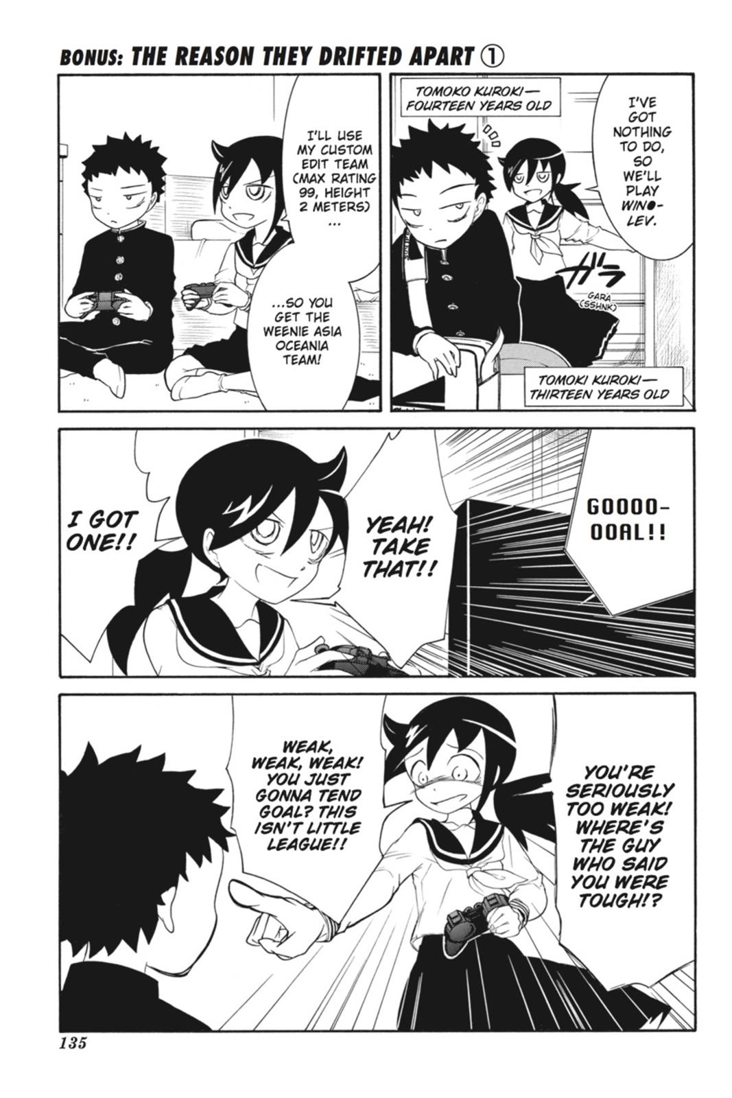 It's Not My Fault That I'm Not Popular! Chapter 46.5 page 10 - Chapter 46.5