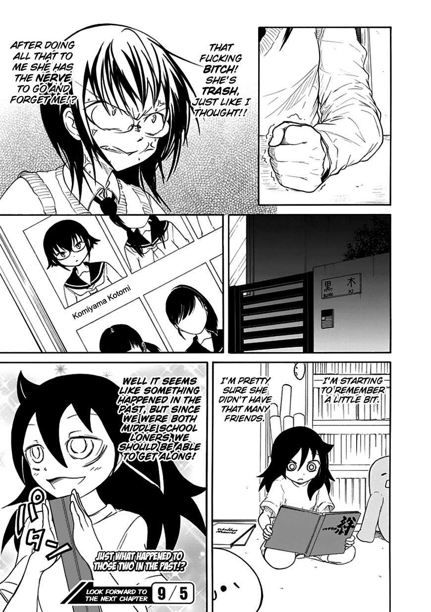 It's Not My Fault That I'm Not Popular! Chapter 46 page 8 - Chapter 46: Mourning 46: Because I'm Not Popular, I'll Go Meet an Old Friend
