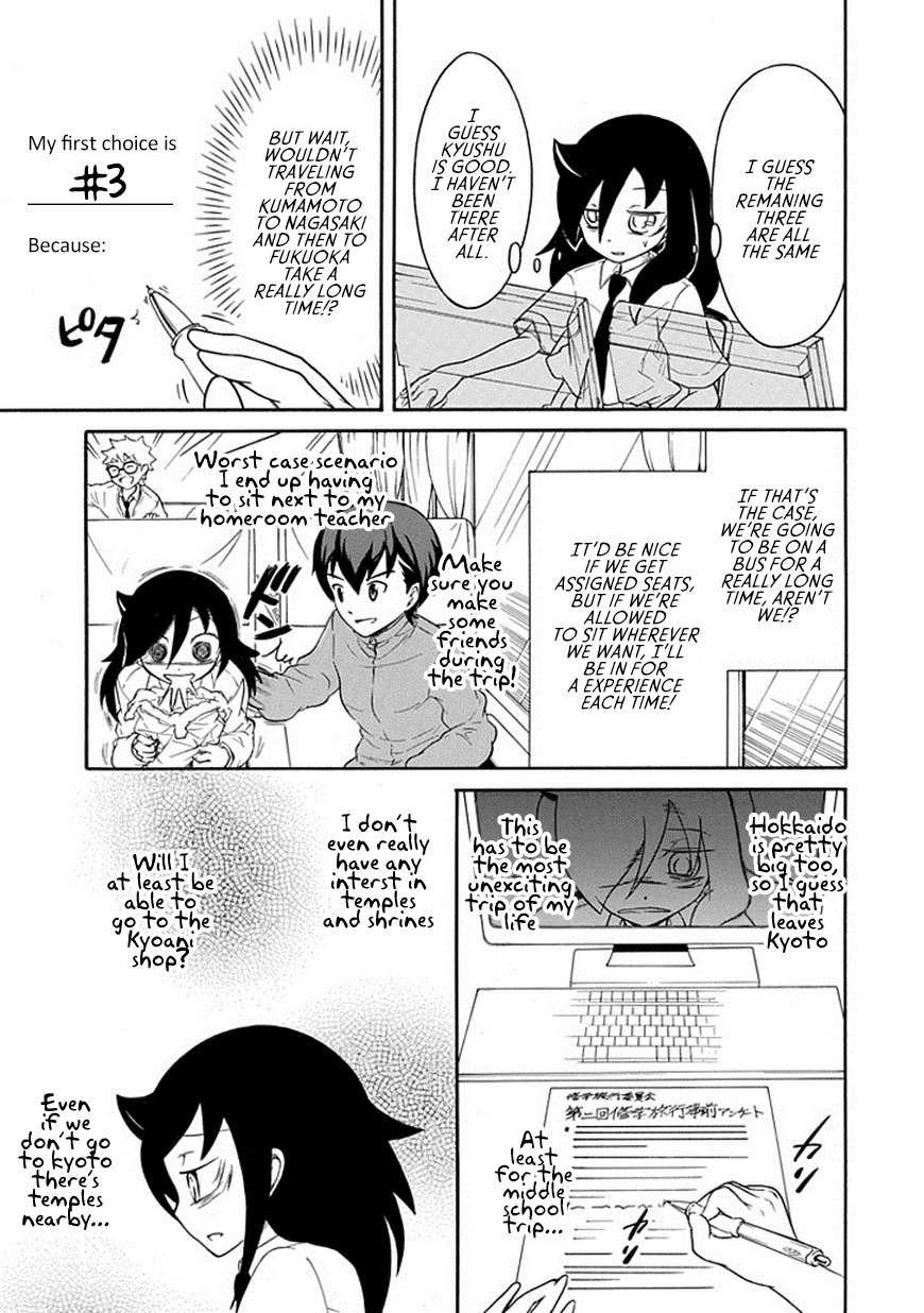 It's Not My Fault That I'm Not Popular! Chapter 49 page 5 - Chapter 49: Mourning 49: Because I'm Not Popular, I'll Decide Where to Go