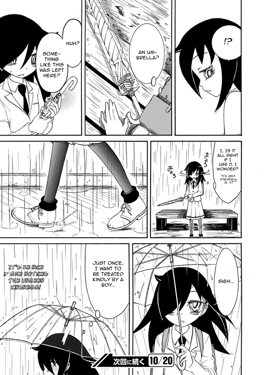 It's Not My Fault That I'm Not Popular! Chapter 5 page 13 - Chapter 5: Mourning 5: I'm Not Popular so I'll Hole Up Here
