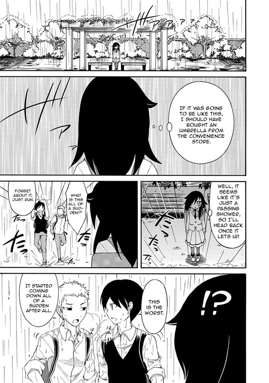 It's Not My Fault That I'm Not Popular! Chapter 5 page 3 - Chapter 5: Mourning 5: I'm Not Popular so I'll Hole Up Here