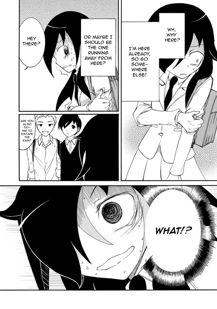 It's Not My Fault That I'm Not Popular! Chapter 5 page 4 - Chapter 5: Mourning 5: I'm Not Popular so I'll Hole Up Here