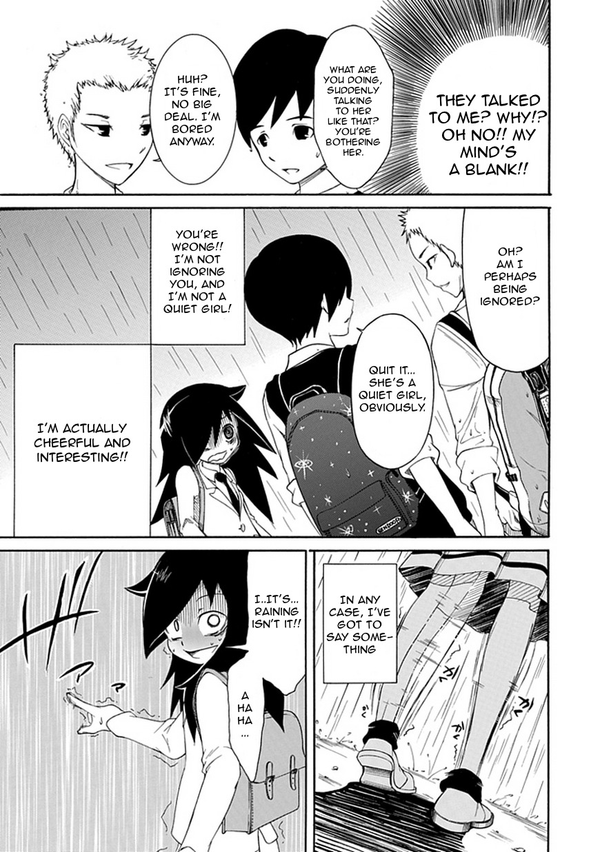 It's Not My Fault That I'm Not Popular! Chapter 5 page 5 - Chapter 5: Mourning 5: I'm Not Popular so I'll Hole Up Here