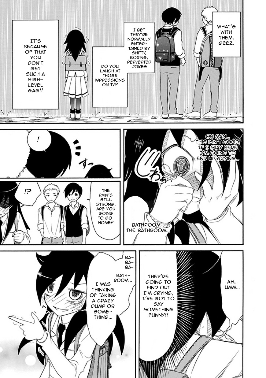 It's Not My Fault That I'm Not Popular! Chapter 5 page 9 - Chapter 5: Mourning 5: I'm Not Popular so I'll Hole Up Here