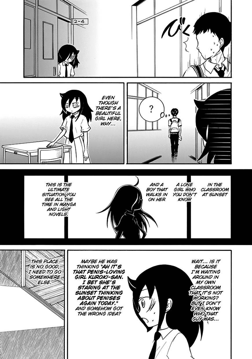 It's Not My Fault That I'm Not Popular! Chapter 50 page 11 - Chapter 50: Mourning 50: Because I'm Not Popular, I'll Stay in the Classroom Until Dusk