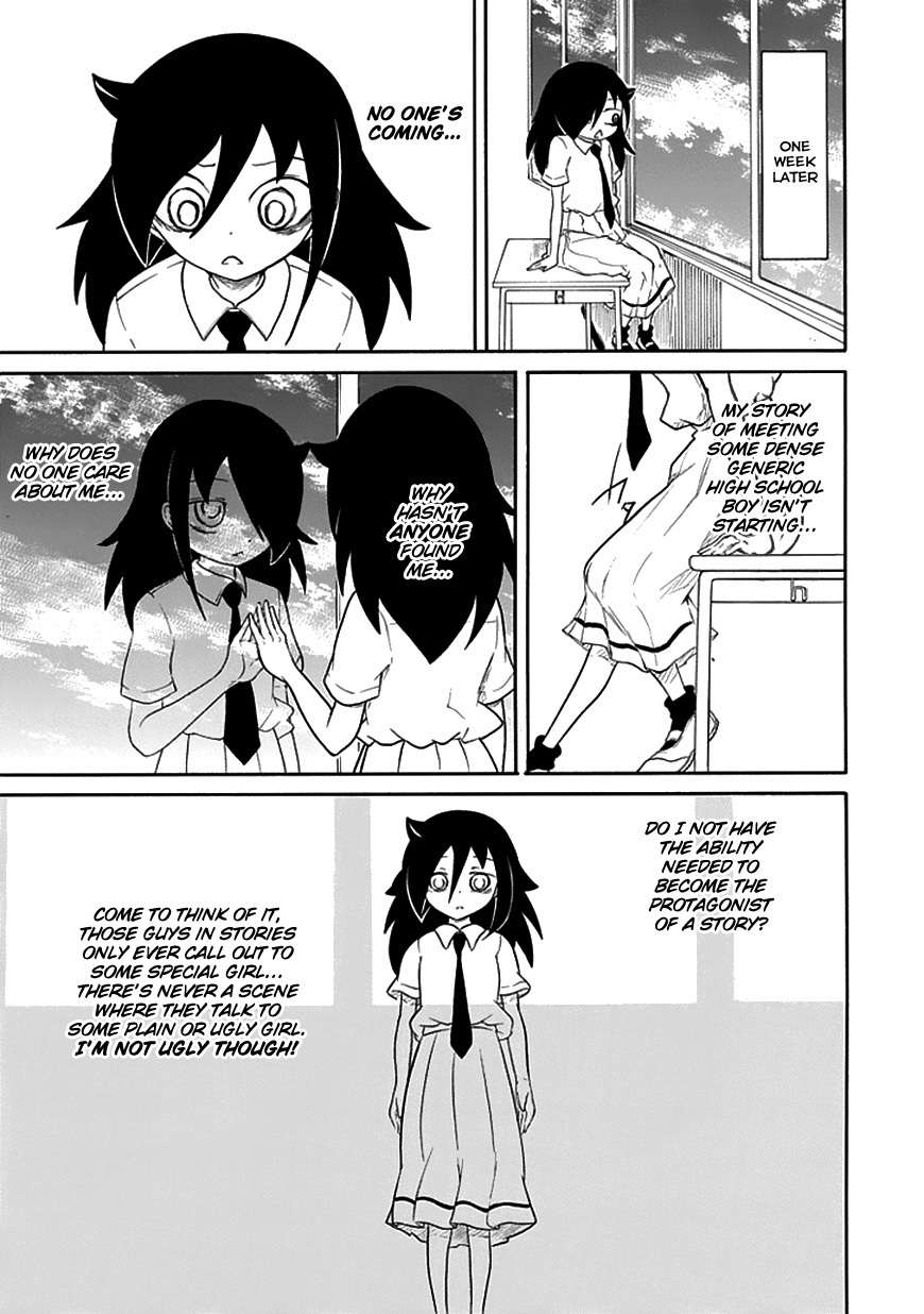It's Not My Fault That I'm Not Popular! Chapter 50 page 13 - Chapter 50: Mourning 50: Because I'm Not Popular, I'll Stay in the Classroom Until Dusk