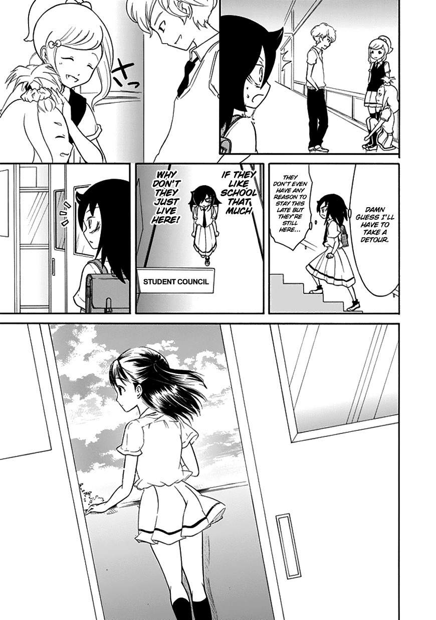 It's Not My Fault That I'm Not Popular! Chapter 50 page 3 - Chapter 50: Mourning 50: Because I'm Not Popular, I'll Stay in the Classroom Until Dusk