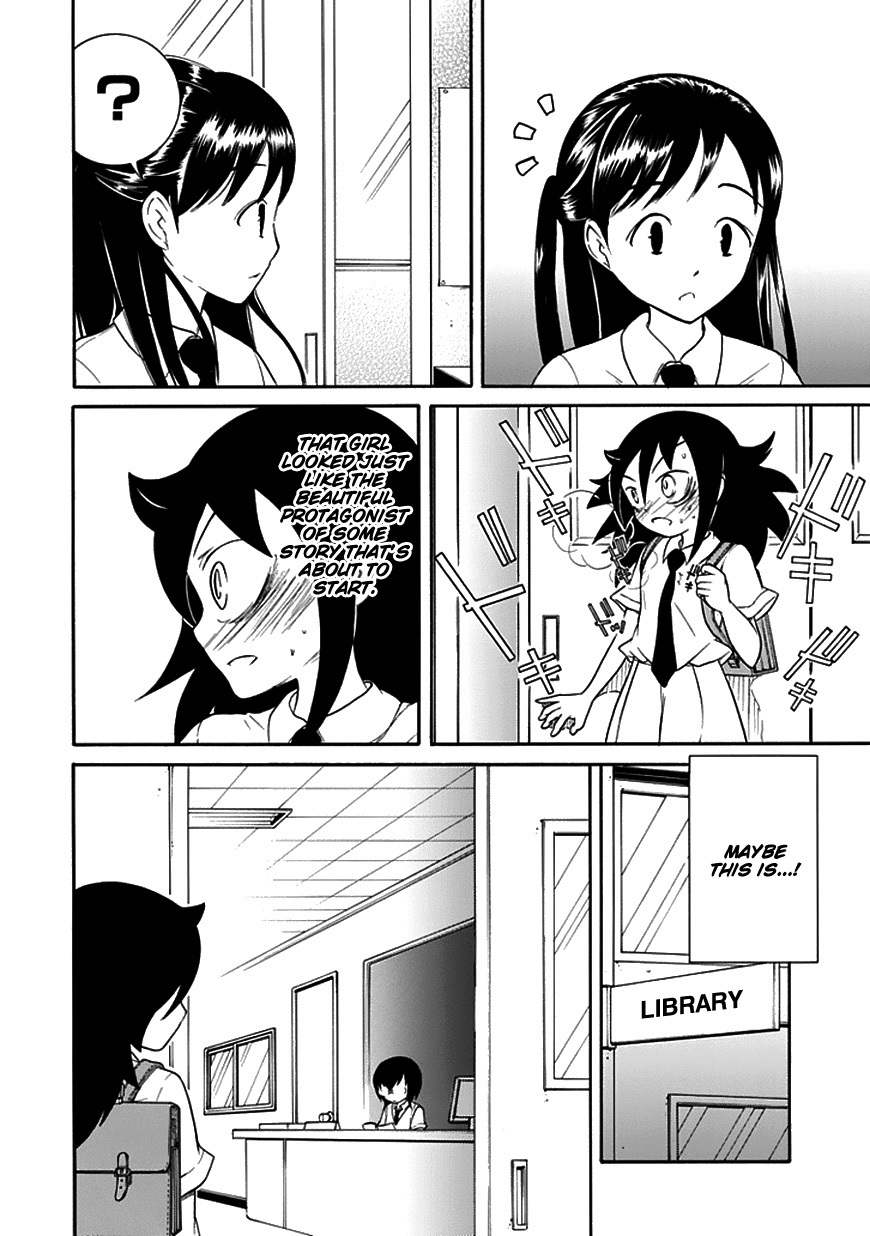 It's Not My Fault That I'm Not Popular! Chapter 50 page 4 - Chapter 50: Mourning 50: Because I'm Not Popular, I'll Stay in the Classroom Until Dusk