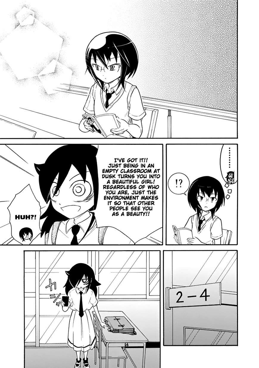 It's Not My Fault That I'm Not Popular! Chapter 50 page 5 - Chapter 50: Mourning 50: Because I'm Not Popular, I'll Stay in the Classroom Until Dusk