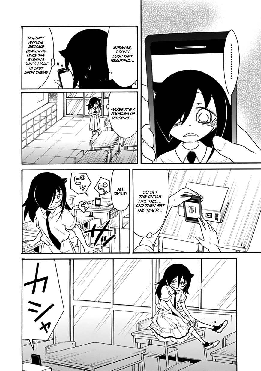It's Not My Fault That I'm Not Popular! Chapter 50 page 6 - Chapter 50: Mourning 50: Because I'm Not Popular, I'll Stay in the Classroom Until Dusk