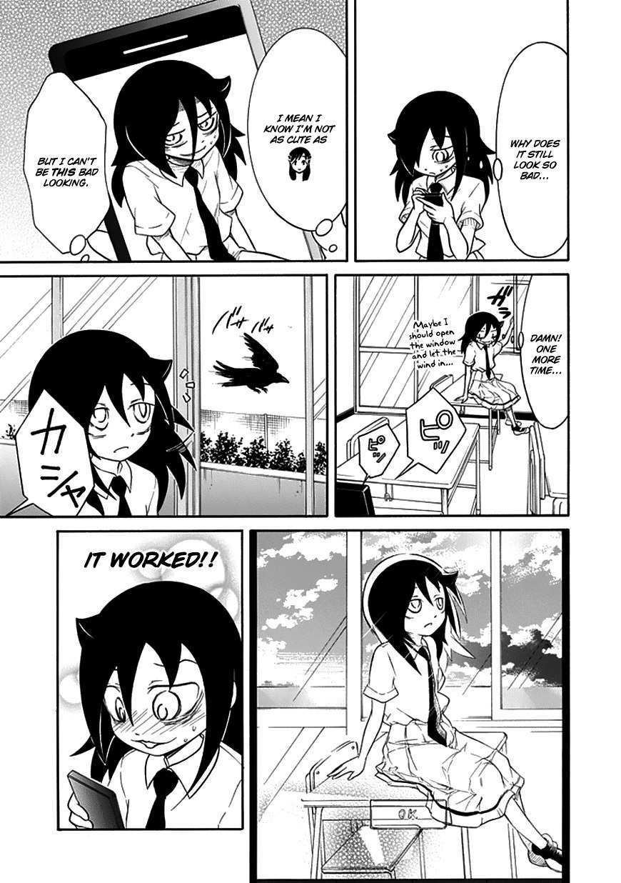 It's Not My Fault That I'm Not Popular! Chapter 50 page 7 - Chapter 50: Mourning 50: Because I'm Not Popular, I'll Stay in the Classroom Until Dusk