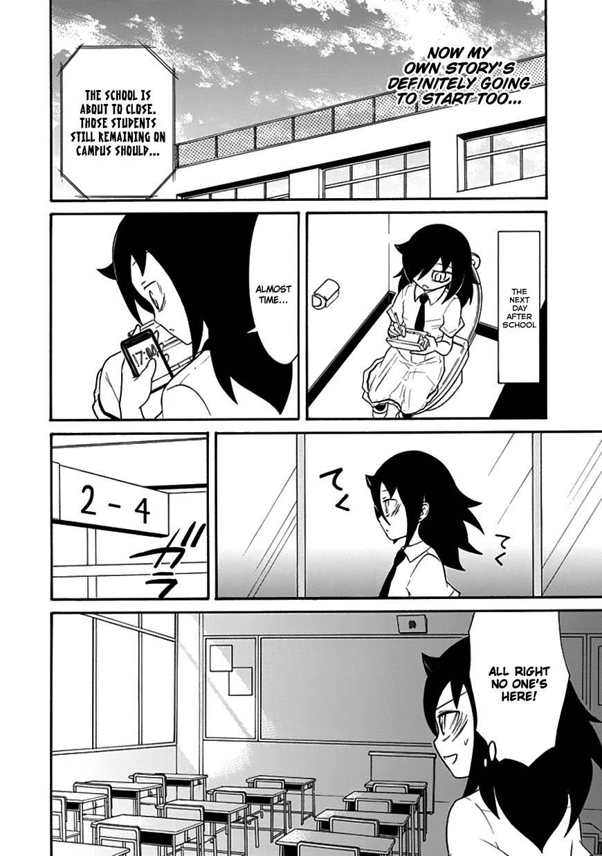 It's Not My Fault That I'm Not Popular! Chapter 50 page 8 - Chapter 50: Mourning 50: Because I'm Not Popular, I'll Stay in the Classroom Until Dusk