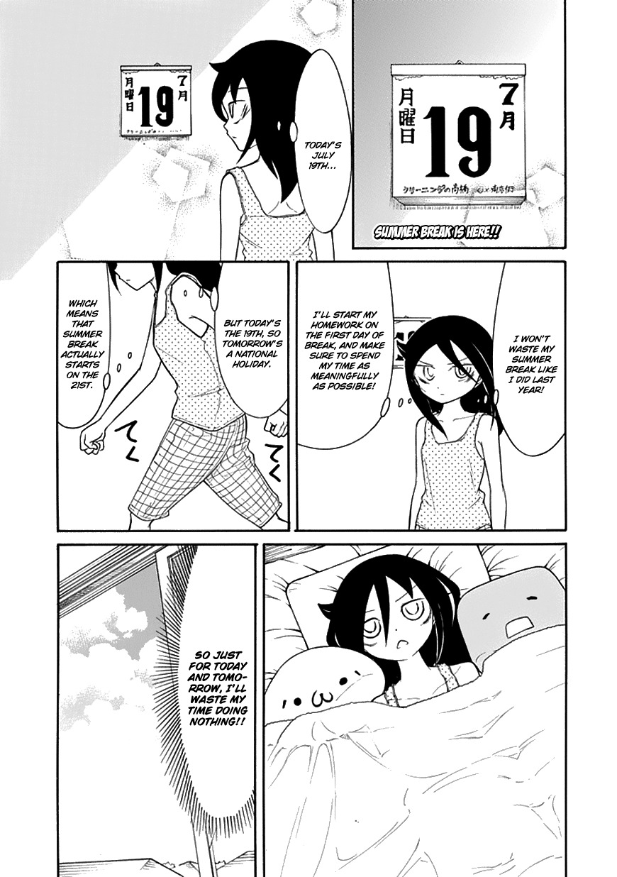 It's Not My Fault That I'm Not Popular! Chapter 58 page 1 - Chapter 58: Because I'm Not Popular, I'll Waste My Time