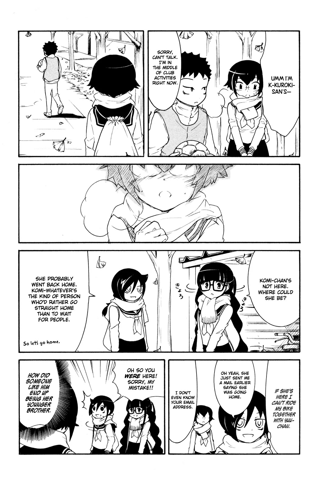 It's Not My Fault That I'm Not Popular! Chapter 59.5 page 3 - Chapter 59.5