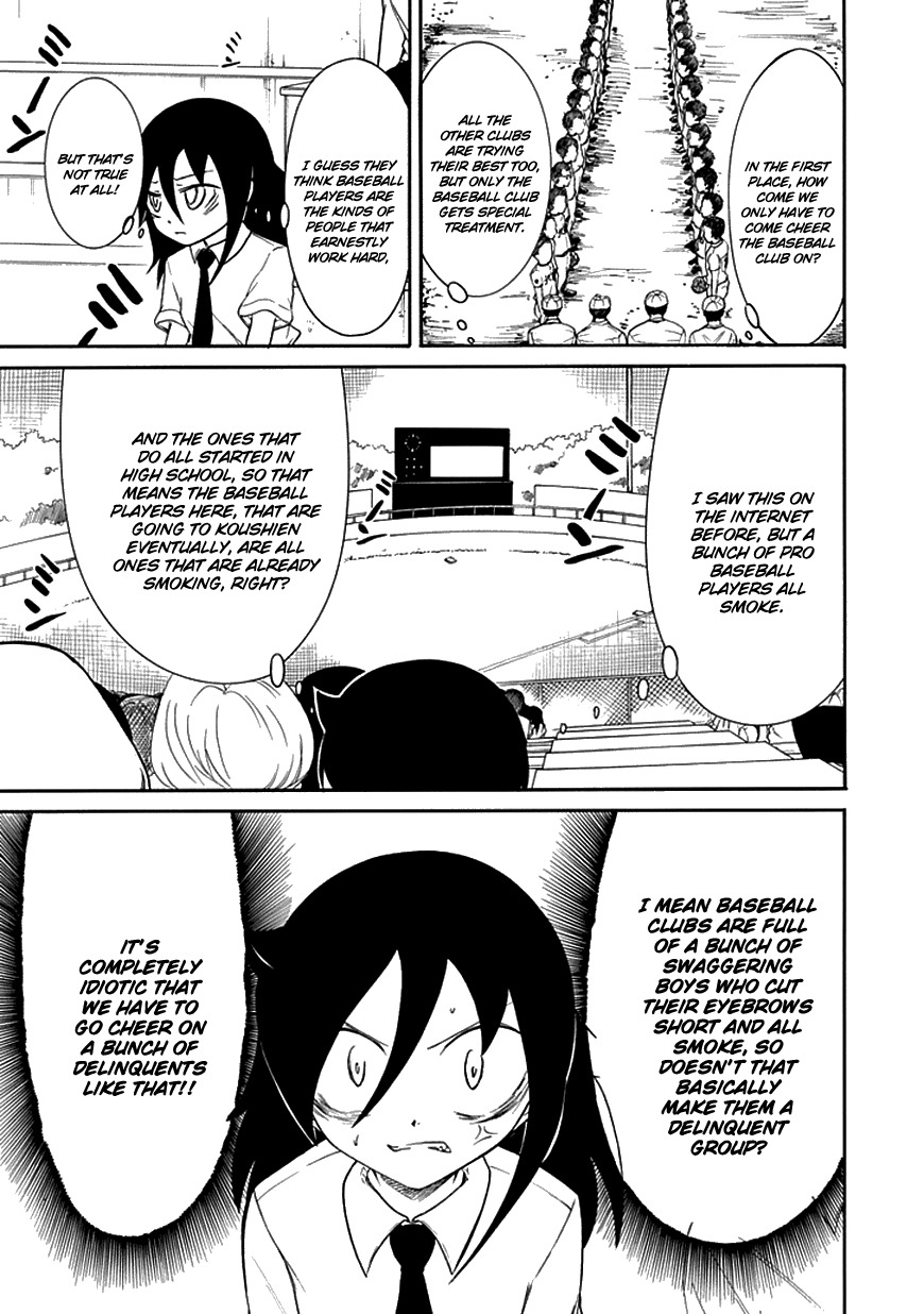 It's Not My Fault That I'm Not Popular! Chapter 59 page 5 - Chapter 59: Because I'm Not Popular, I'll Go Cheer Them On
