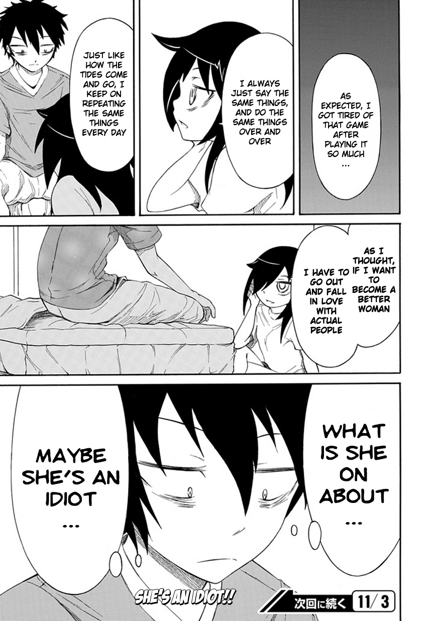 It's Not My Fault That I'm Not Popular! Chapter 6 page 11 - Chapter 6: Mourning 6: I'll Game Because I'm Not Popular