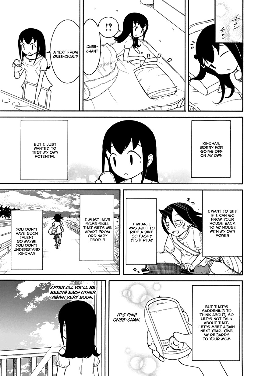 It's Not My Fault That I'm Not Popular! Chapter 62 page 9 - Chapter 62: Because I'm Not Popular, I'll Go Home