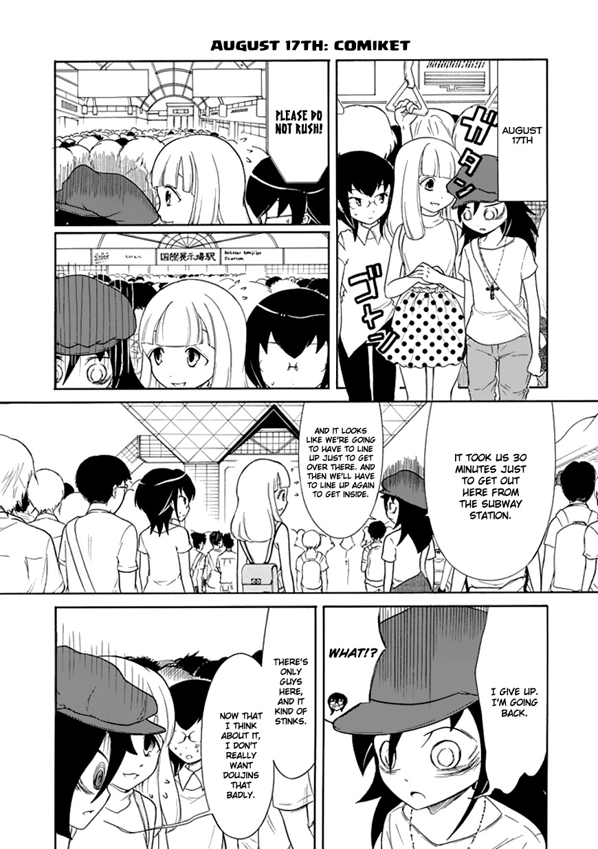 It's Not My Fault That I'm Not Popular! Chapter 64 page 11 - Chapter 64: Because I'm Not Popular, The Three Of Us Will Spend Summer Break Together