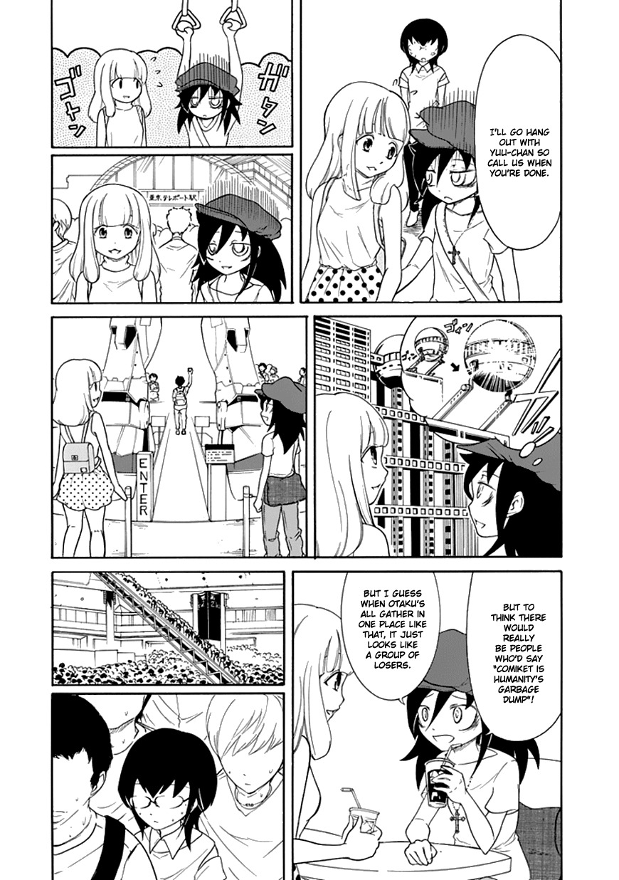 It's Not My Fault That I'm Not Popular! Chapter 64 page 12 - Chapter 64: Because I'm Not Popular, The Three Of Us Will Spend Summer Break Together