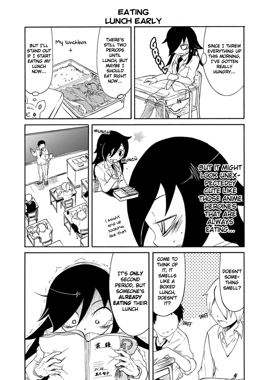 It's Not My Fault That I'm Not Popular! Chapter 7 page 5 - Chapter 7: Mourning 7: Because I'm Not Popular, Each Day Goes by Uneventfully