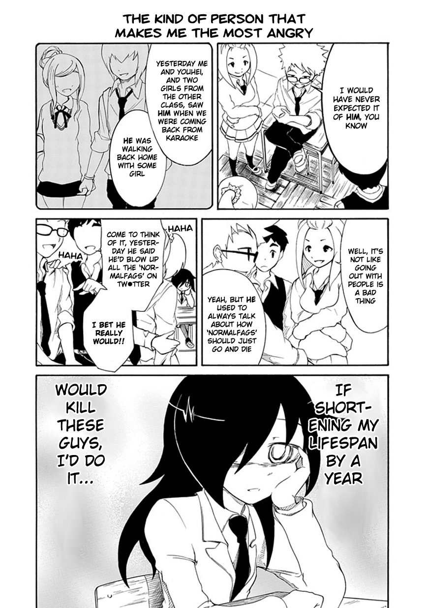 It's Not My Fault That I'm Not Popular! Chapter 7 page 6 - Chapter 7: Mourning 7: Because I'm Not Popular, Each Day Goes by Uneventfully
