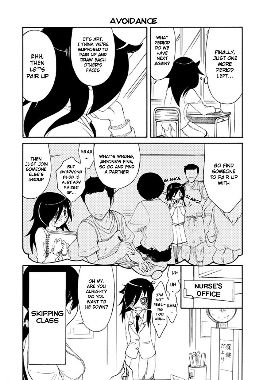 It's Not My Fault That I'm Not Popular! Chapter 7 page 8 - Chapter 7: Mourning 7: Because I'm Not Popular, Each Day Goes by Uneventfully
