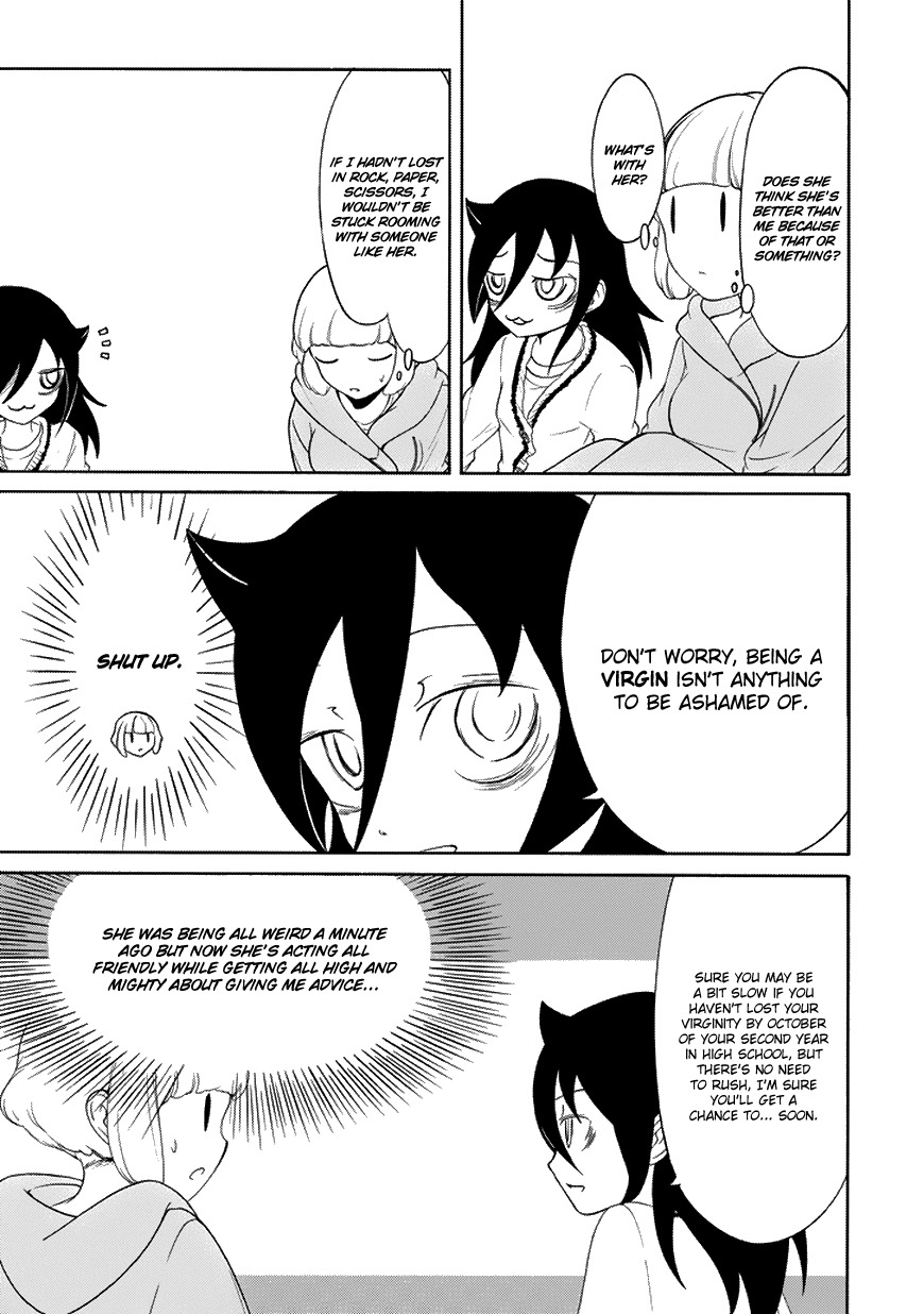 It's Not My Fault That I'm Not Popular! Chapter 80 page 5 - Chapter 80: Because I'm Not Popular, The Final Night Of The Field Trip Has Come