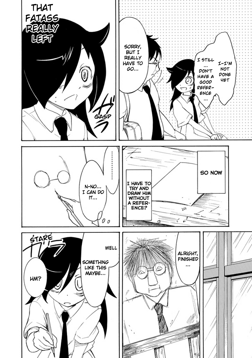 It's Not My Fault That I'm Not Popular! Chapter 9 page 10 - Chapter 9: Mourning 9: Since I'm Not Popular, I'll Draw a Portrait