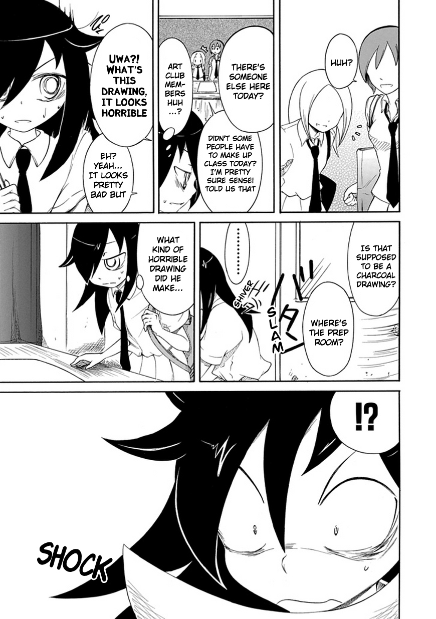 It's Not My Fault That I'm Not Popular! Chapter 9 page 11 - Chapter 9: Mourning 9: Since I'm Not Popular, I'll Draw a Portrait