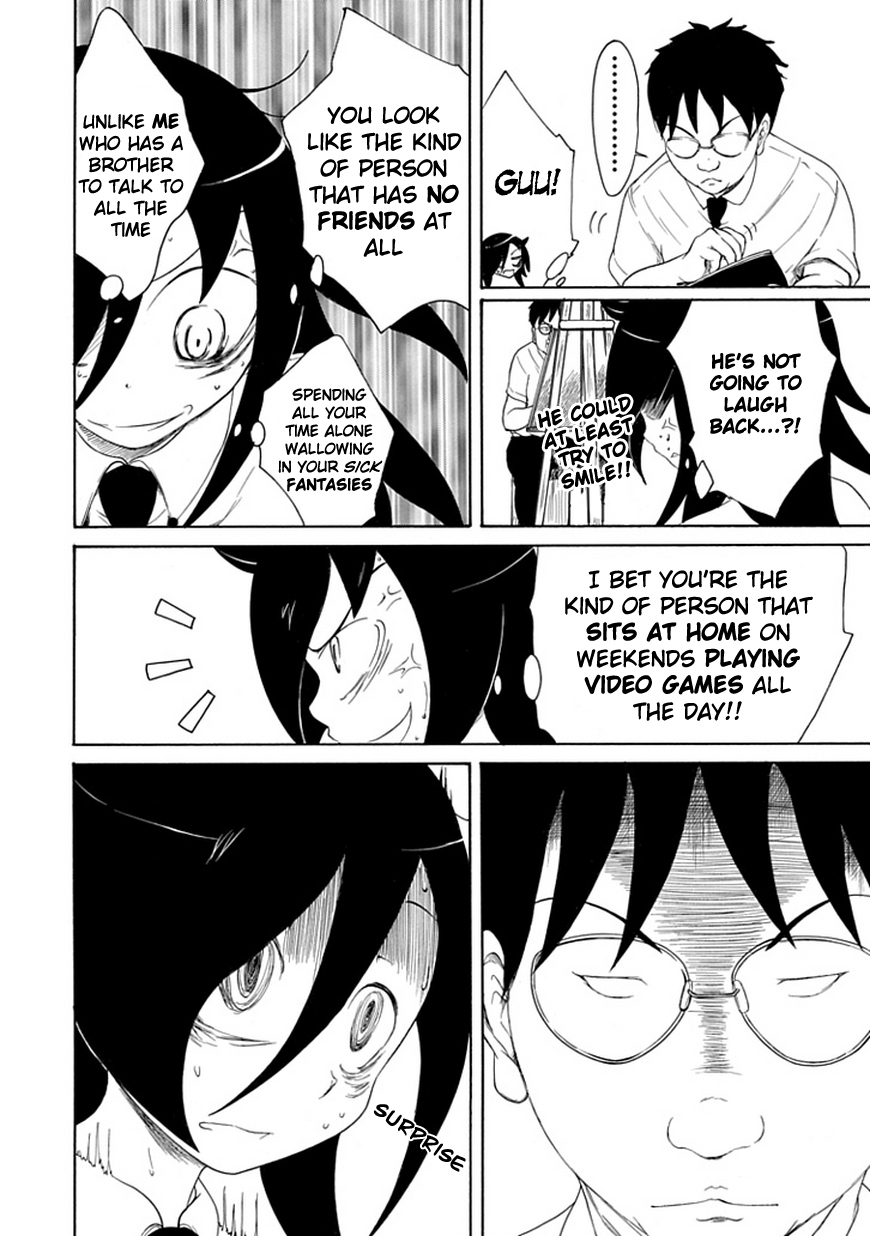 It's Not My Fault That I'm Not Popular! Chapter 9 page 8 - Chapter 9: Mourning 9: Since I'm Not Popular, I'll Draw a Portrait