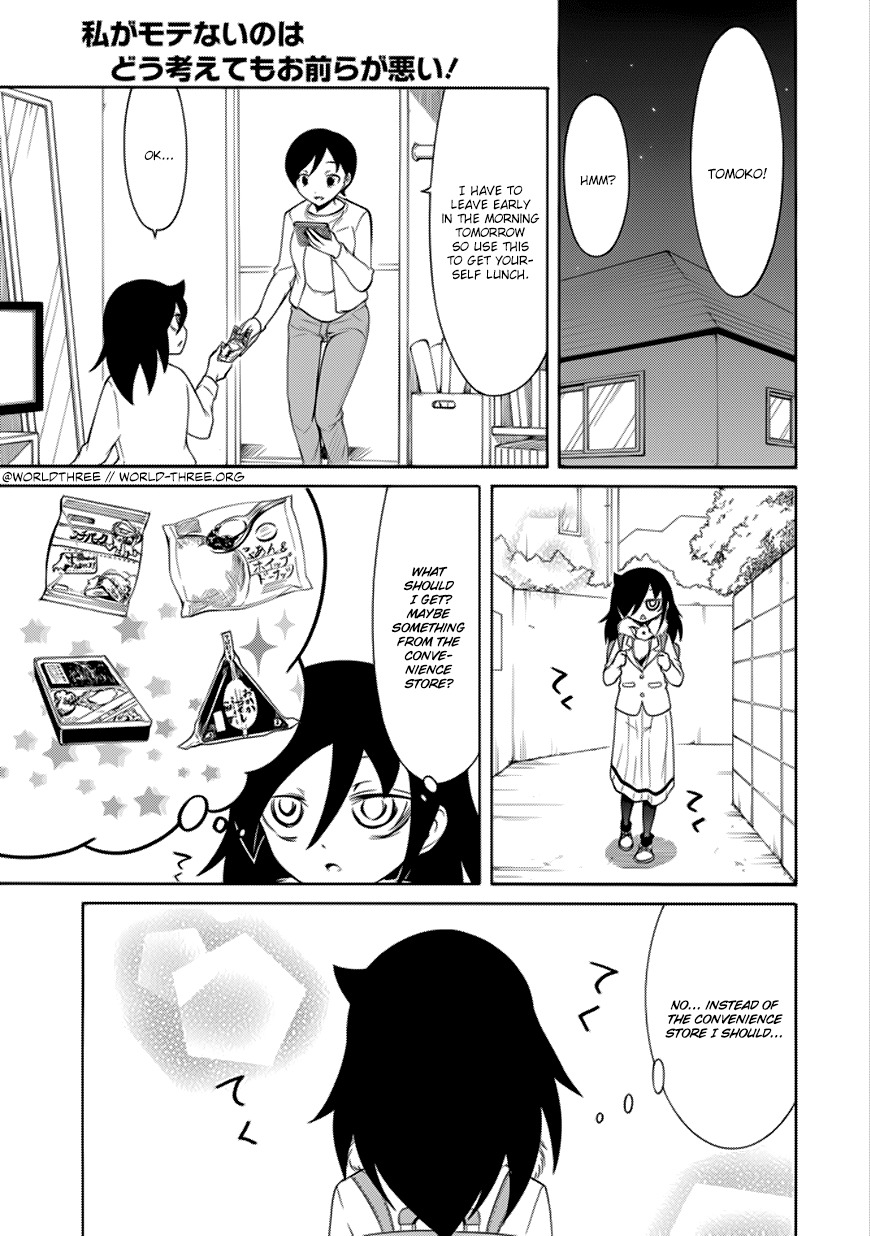 It's Not My Fault That I'm Not Popular! Chapter 97 page 1 - Chapter 97: Because I'm Not Popular, I'll Eat At The Cafeteria