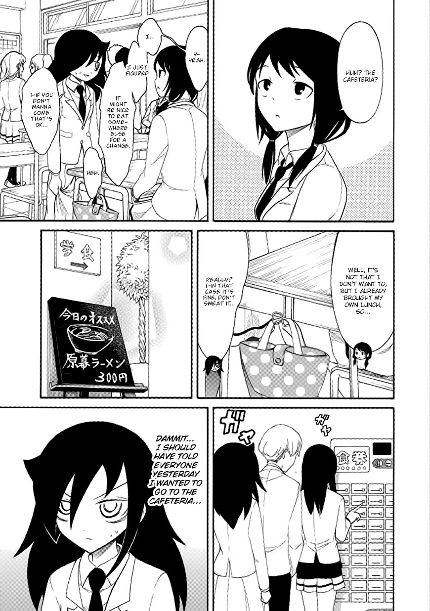 It's Not My Fault That I'm Not Popular! Chapter 97 page 3 - Chapter 97: Because I'm Not Popular, I'll Eat At The Cafeteria