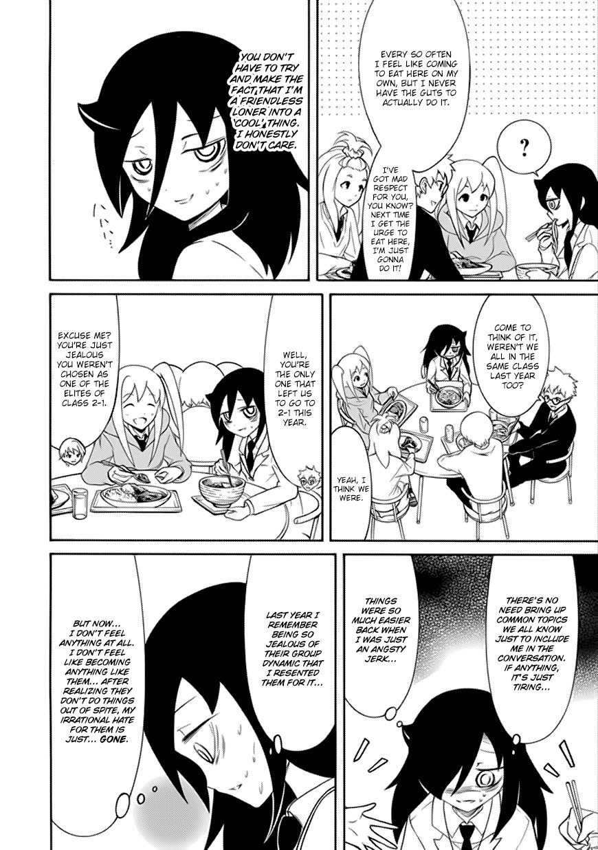 It's Not My Fault That I'm Not Popular! Chapter 97 page 8 - Chapter 97: Because I'm Not Popular, I'll Eat At The Cafeteria