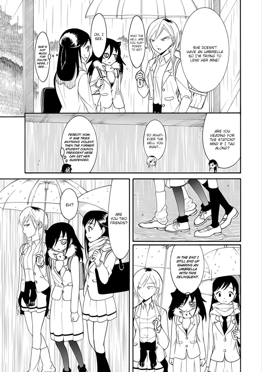 It's Not My Fault That I'm Not Popular! Chapter 98 page 3 - Chapter 98: Because I'm Not Popular, I'll Go Home In The Winter Rain