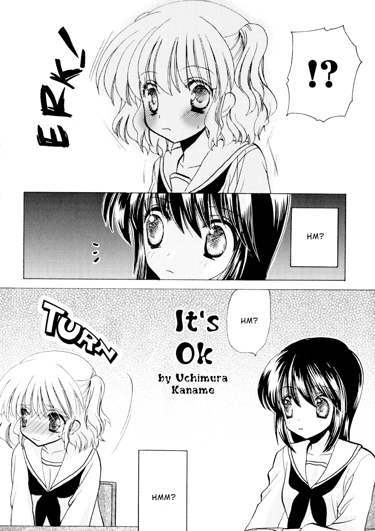 It's OK / It's Embarrassing! Chapter 1 page 3 - Chapter 1: It's OK