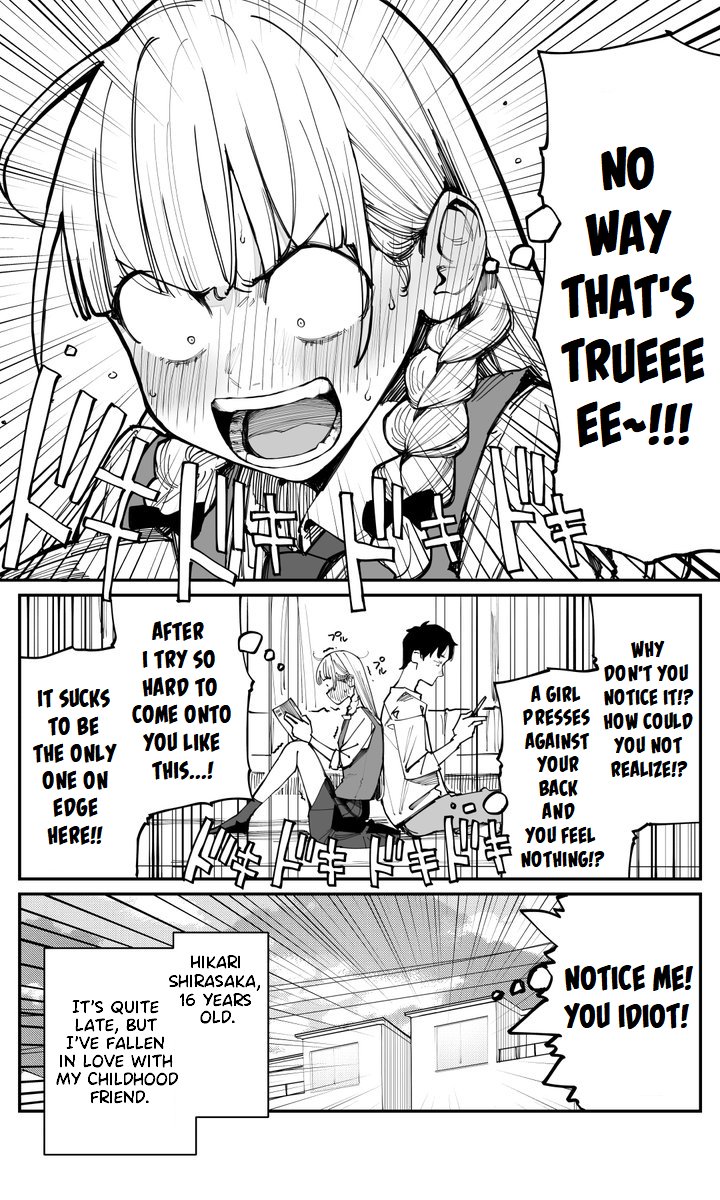 It's Quite Late, but I've Fallen in Love with My Childhood Friend Chapter 1 page 3 - Chapter 1: Two people with nothing to do, on a day with nothing to do.