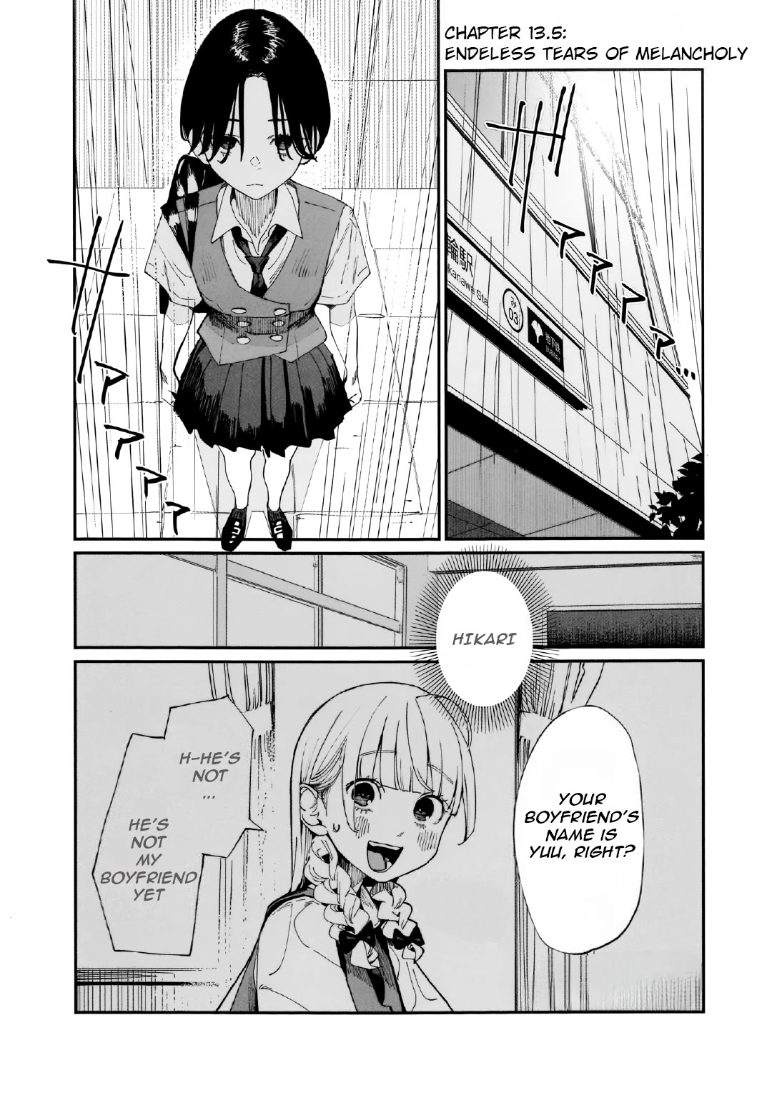 It's Quite Late, but I've Fallen in Love with My Childhood Friend Chapter 13.5 page 2 - Chapter 13.5: Endless Tears of Melancholy
