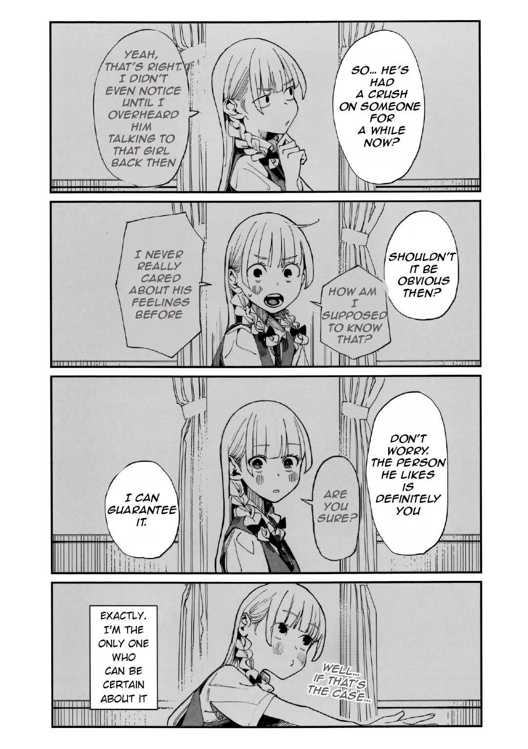 It's Quite Late, but I've Fallen in Love with My Childhood Friend Chapter 13.5 page 4 - Chapter 13.5: Endless Tears of Melancholy